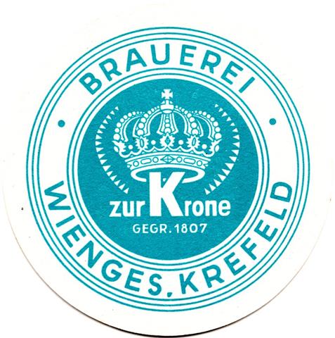 krefeld kr-nw wienges rund 2a (215-zur krone-rand breiter-blau)